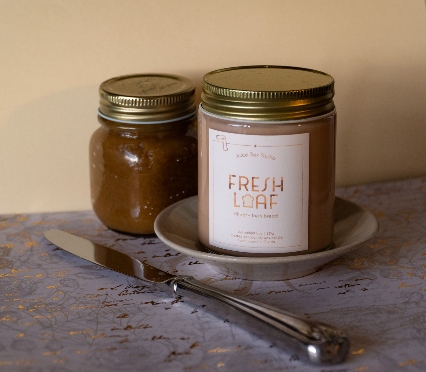 Fresh Loaf Scented Candle jar