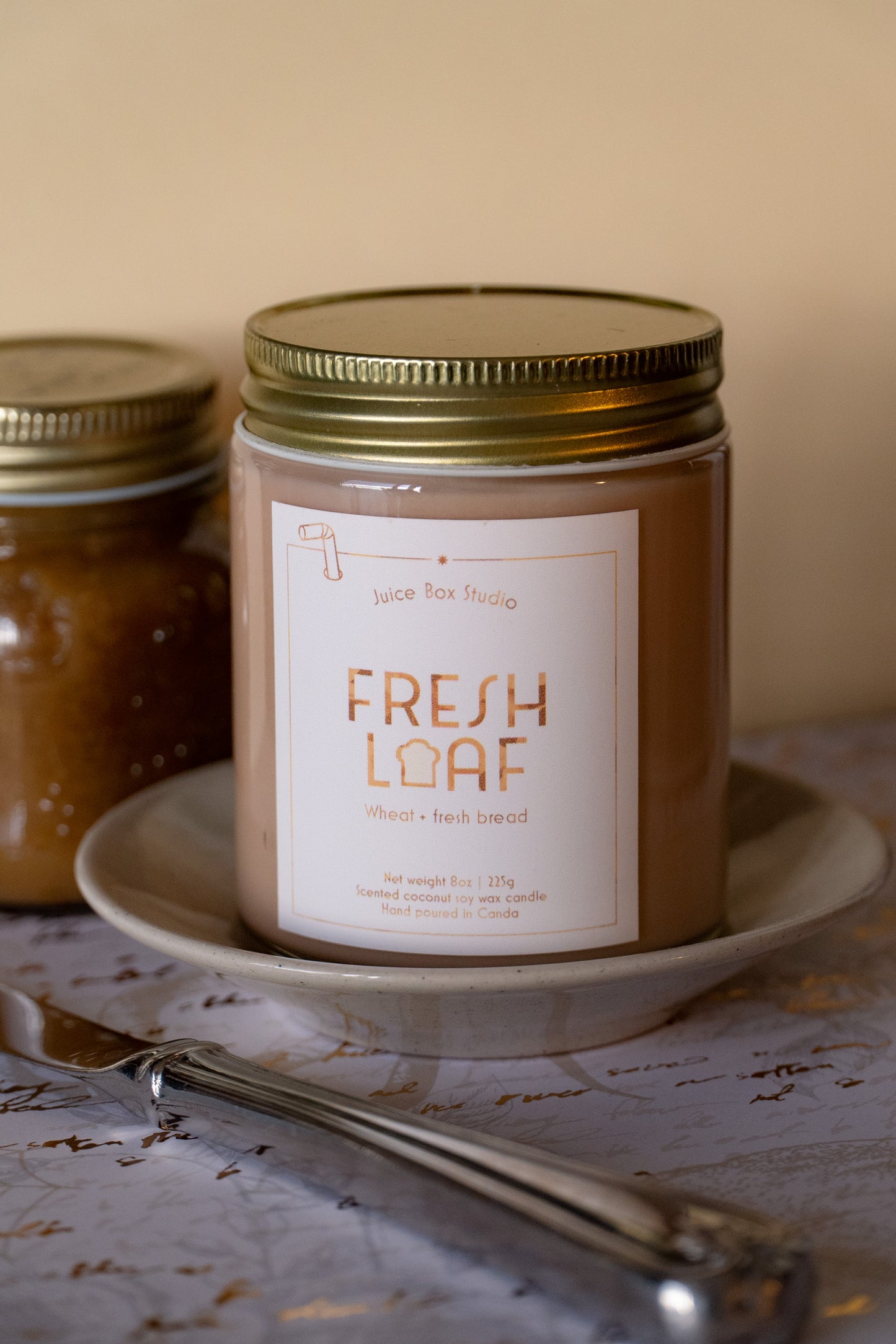 Fresh Loaf Scented Candle jar