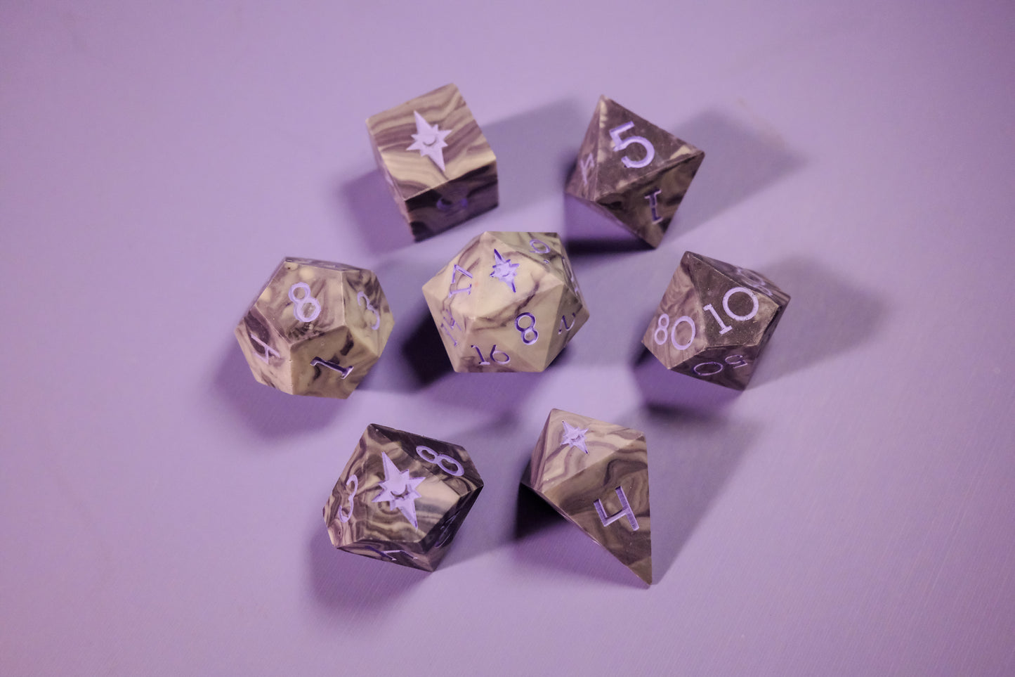 Grimace Soup Flawed Polyhedral Dice Set