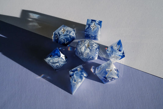 Squall Flawed Polyhedral Dice Set