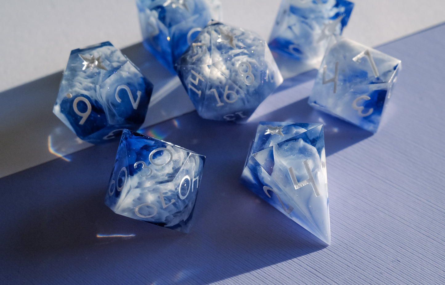 Squall Flawed Polyhedral Dice Set