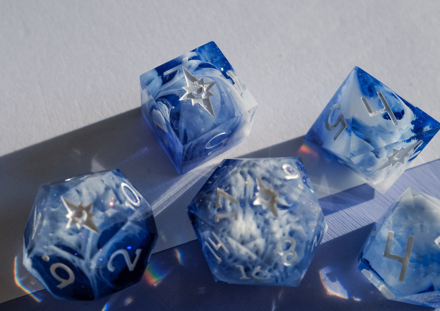 Squall Flawed Polyhedral Dice Set