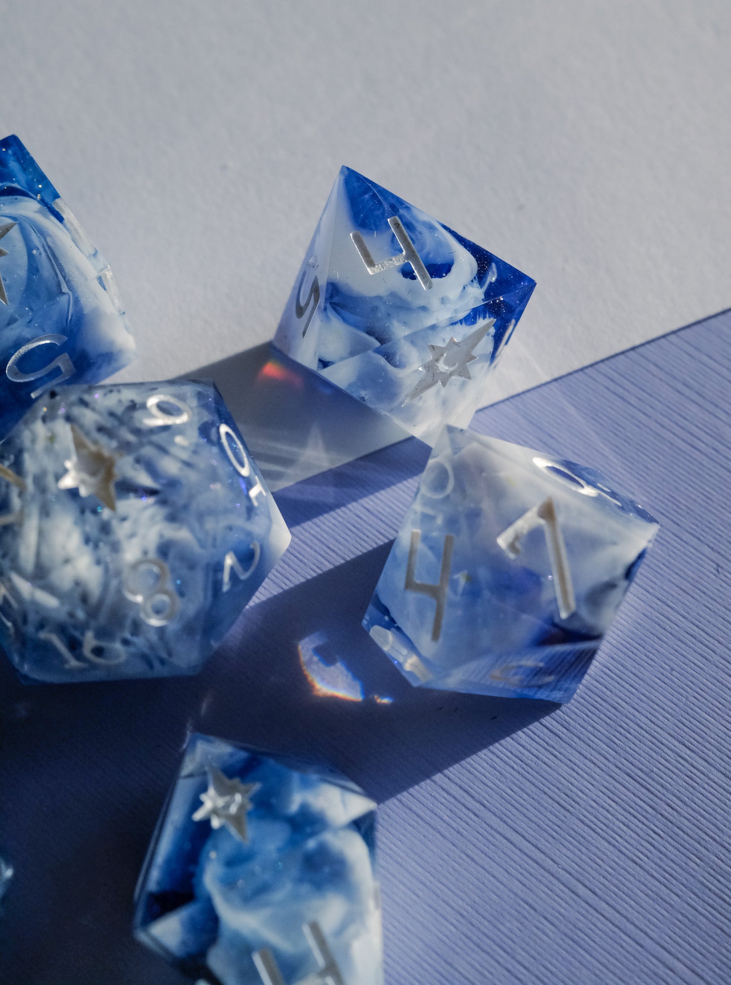 Squall Flawed Polyhedral Dice Set