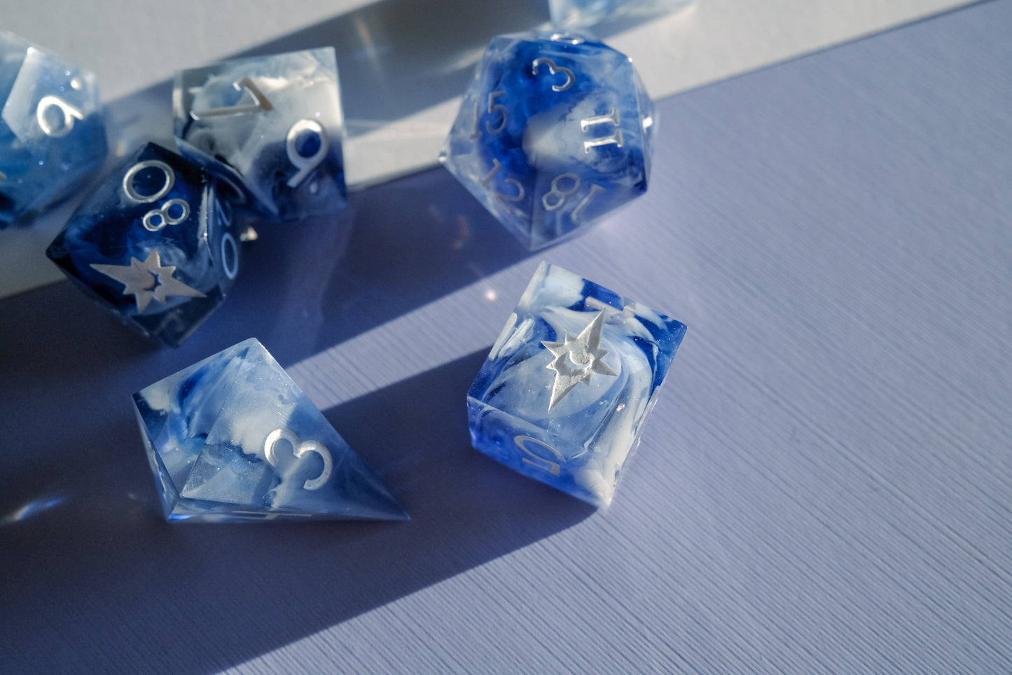 Squall Flawed Polyhedral Dice Set