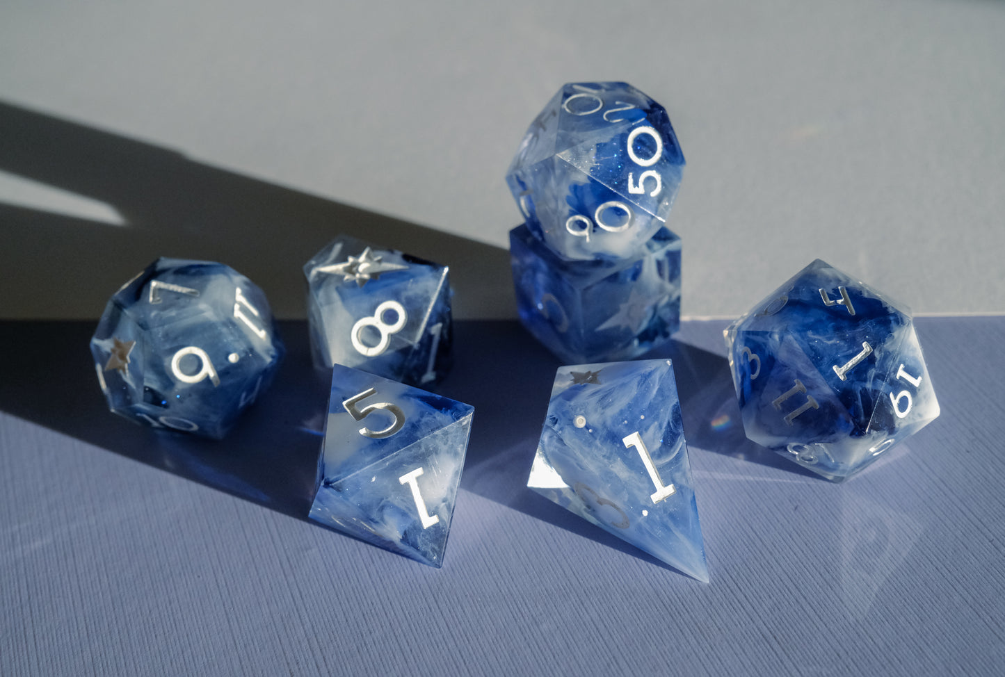 Squall Flawed Polyhedral Dice Set