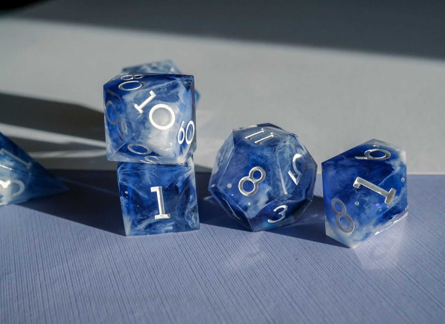 Squall Flawed Polyhedral Dice Set