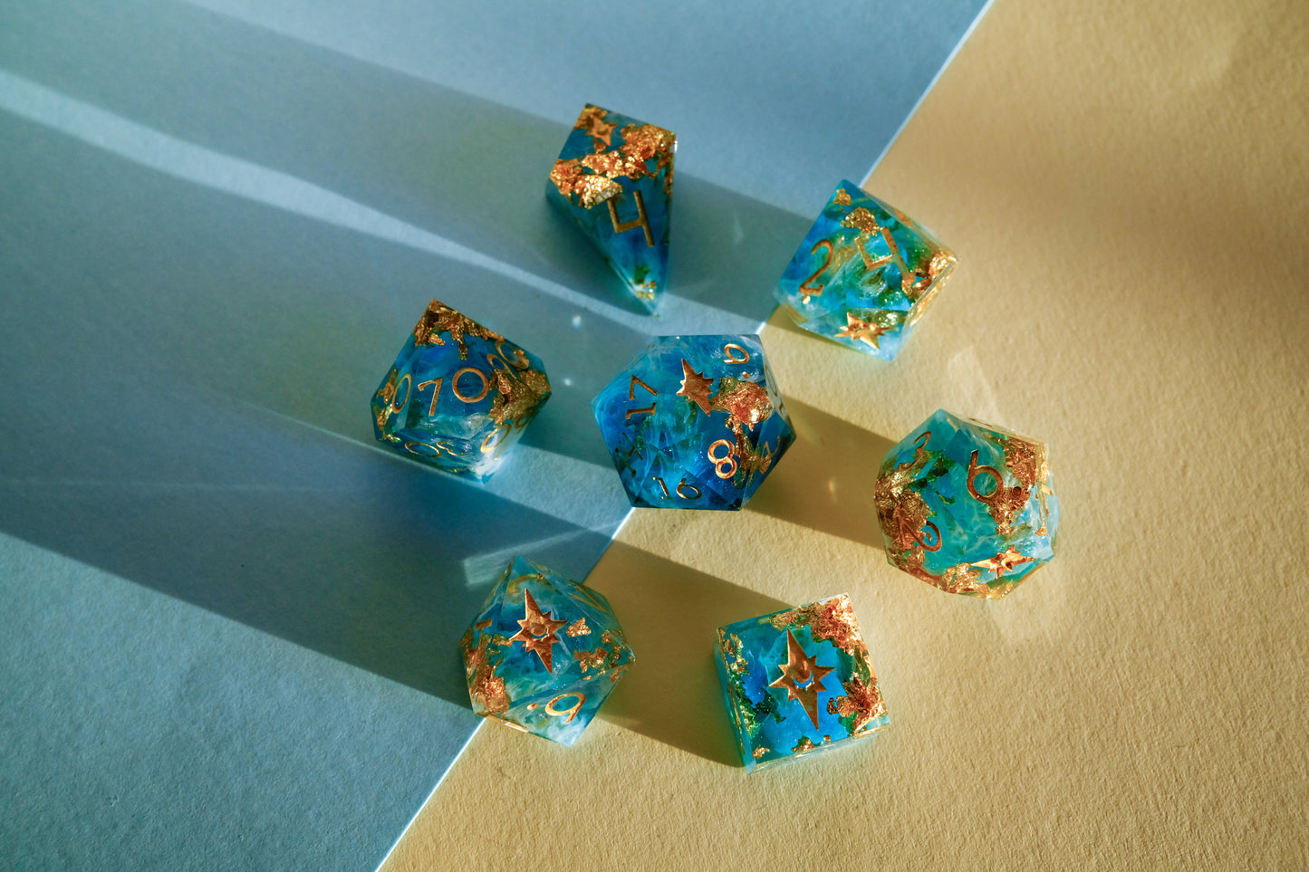 Poseidon Polyhedral Dice Set