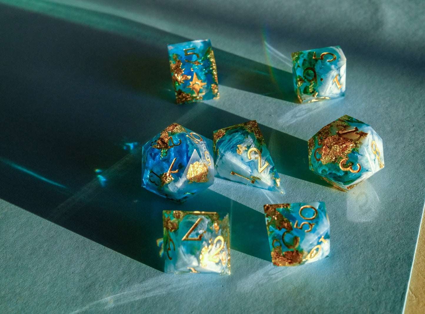 Poseidon Polyhedral Dice Set