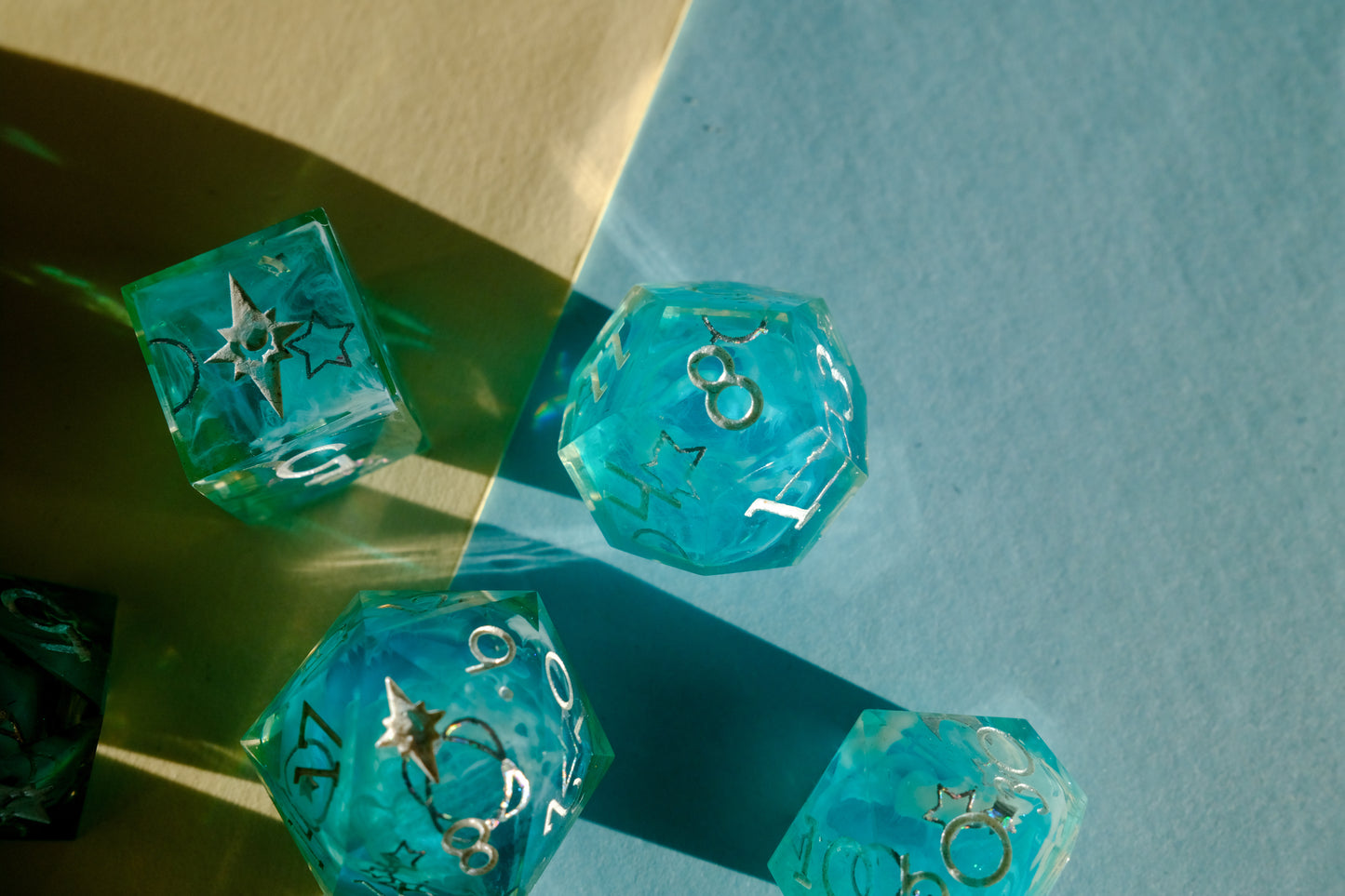 Space Frost Polyhedral Dice Set