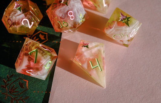 Defying Gravity Polyhedral Dice Set