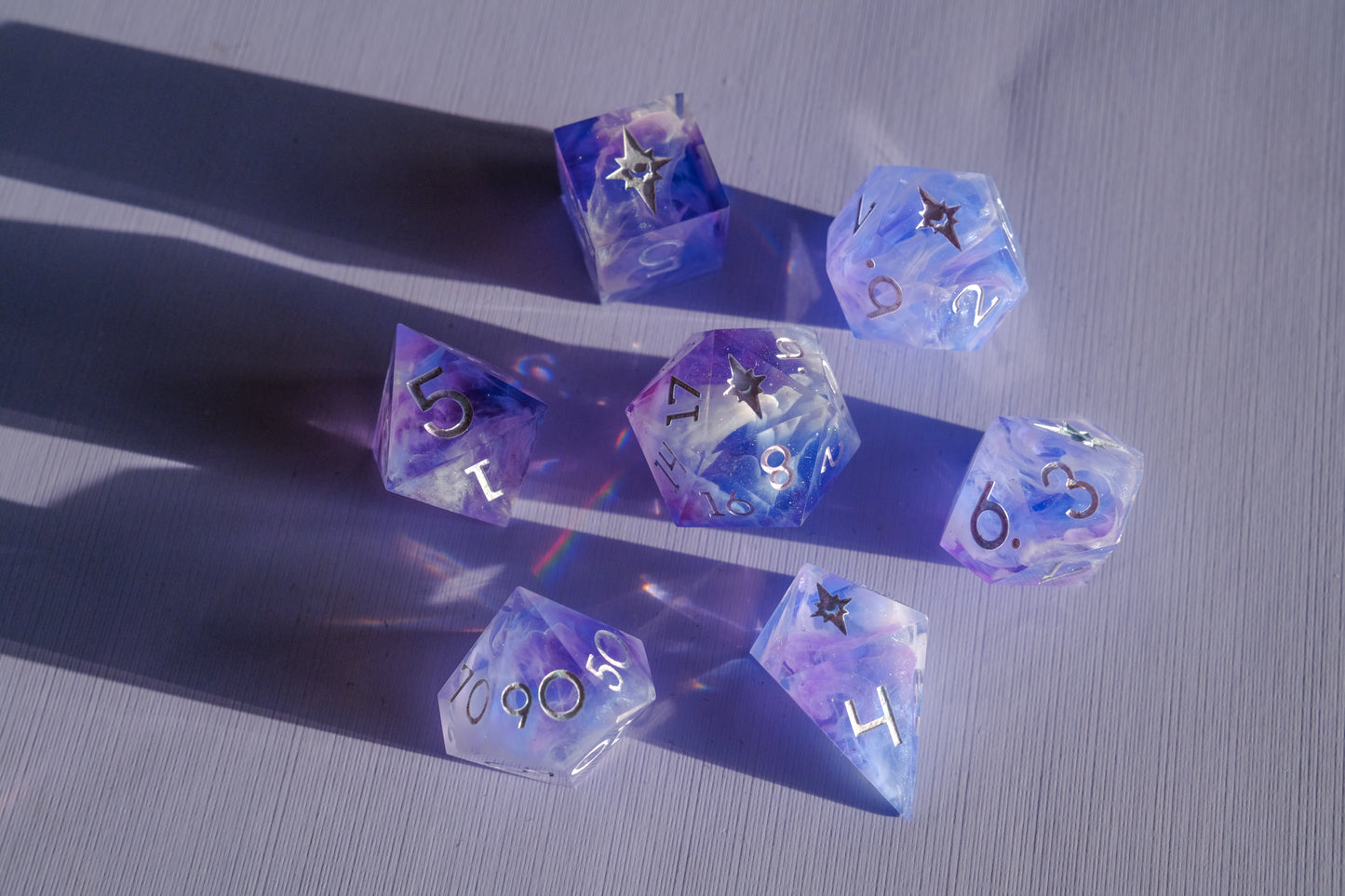 Nebula Polyhedral Dice Set