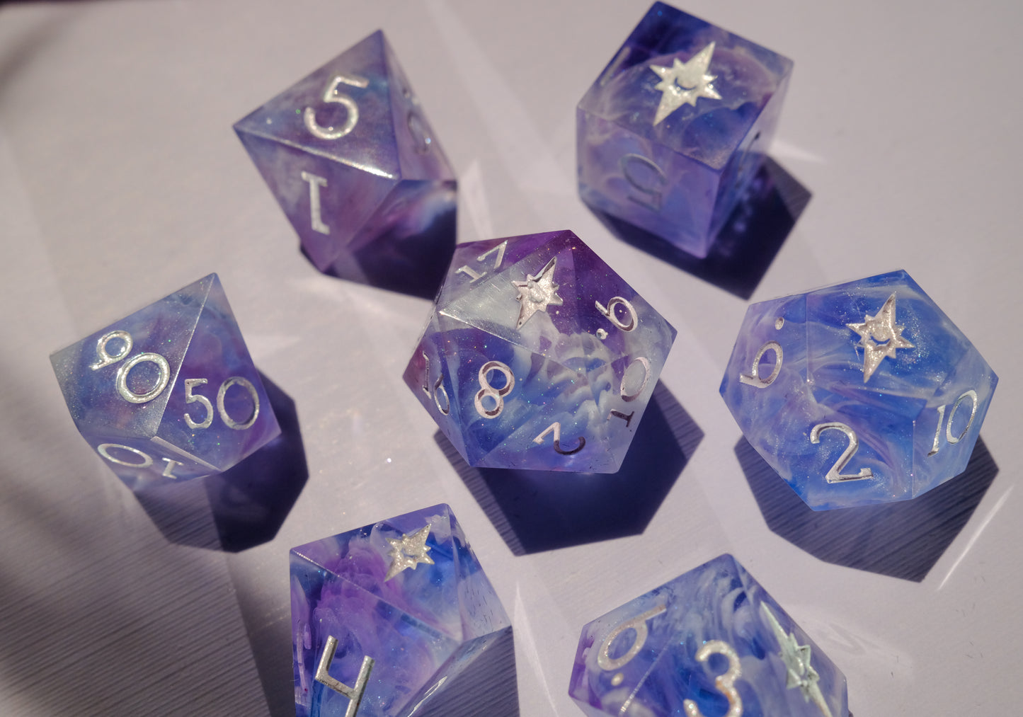 Nebula Polyhedral Dice Set