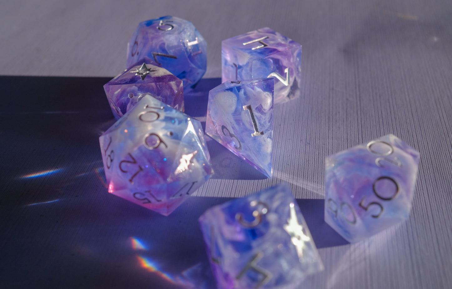 Nebula Polyhedral Dice Set