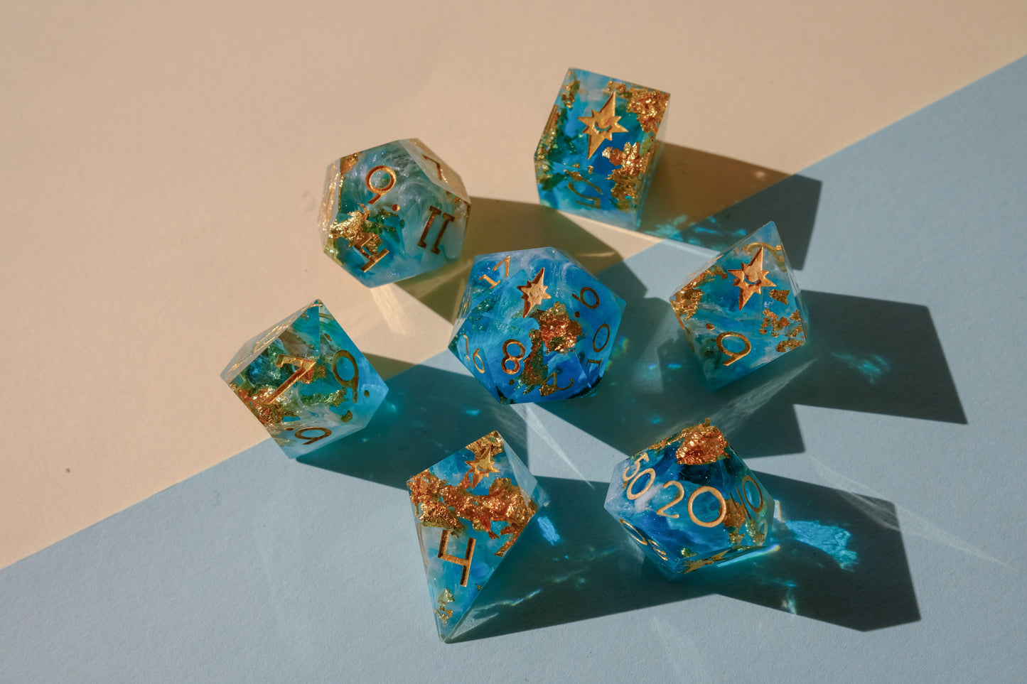 Poseidon Polyhedral Dice Set