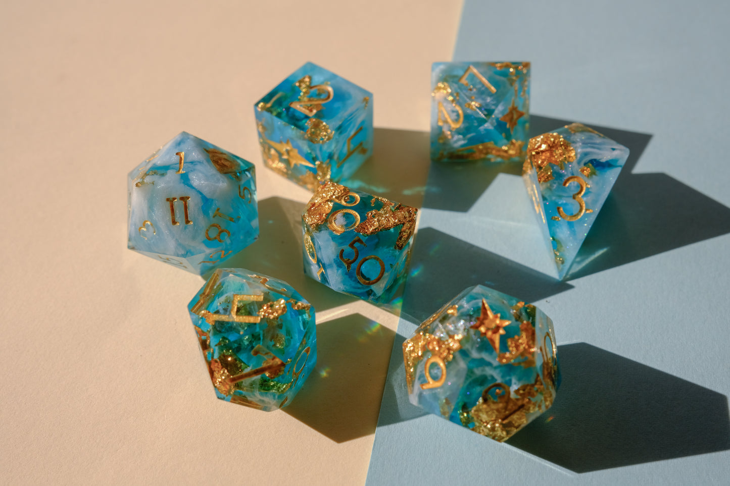 Poseidon Polyhedral Dice Set