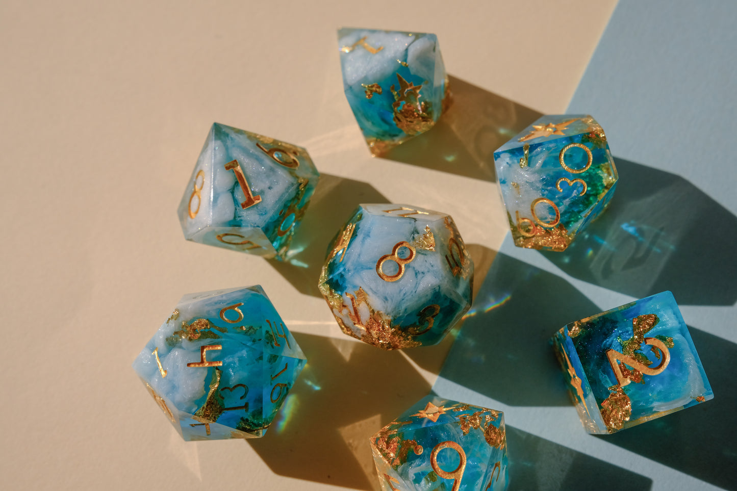 Poseidon Polyhedral Dice Set