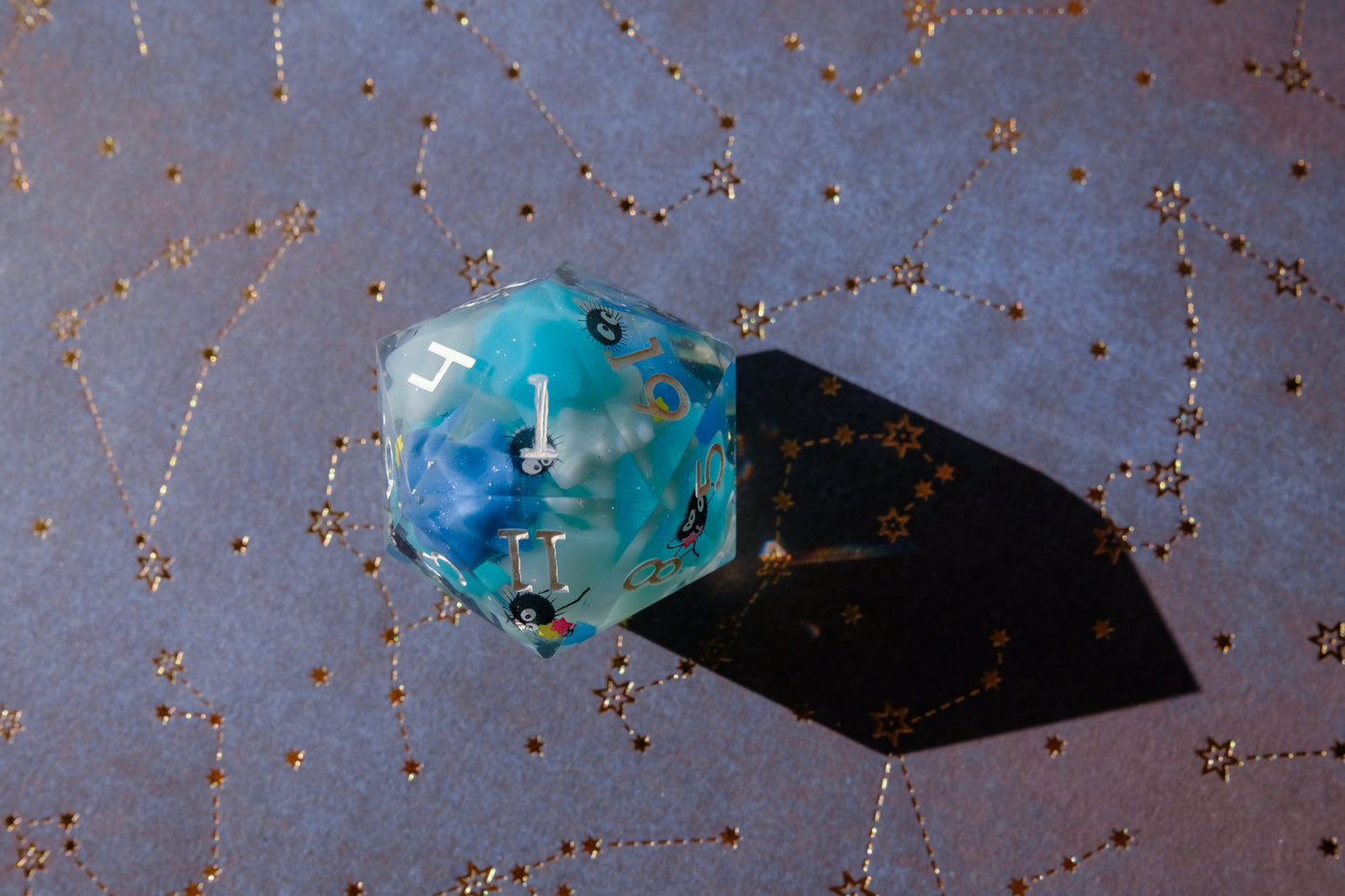 Blue Soot Sprite Mega D20