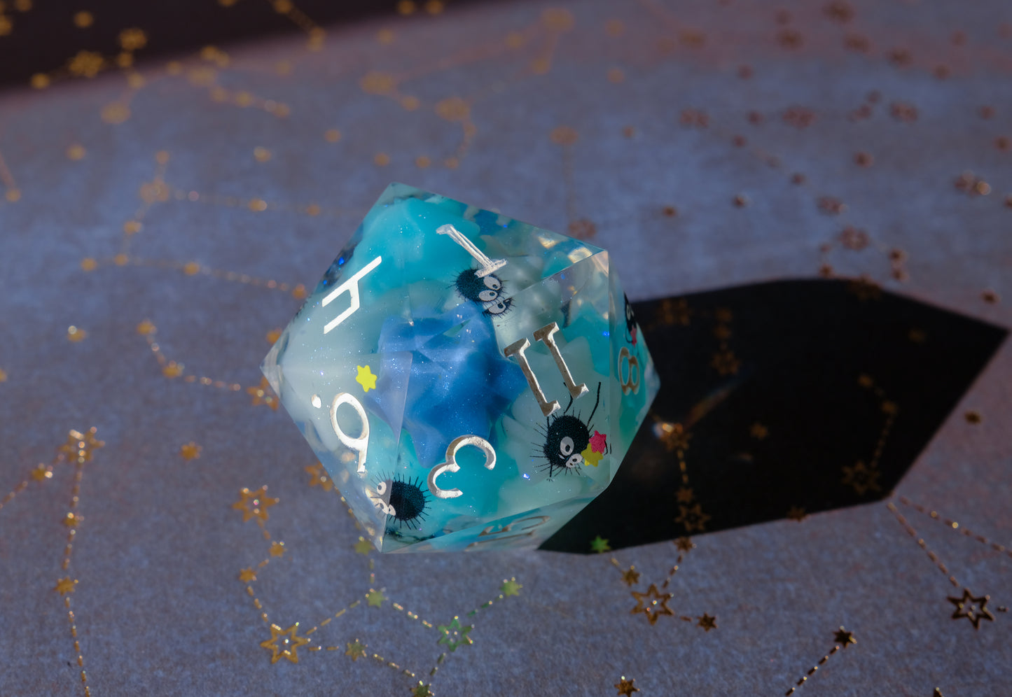 Blue Soot Sprite Mega D20