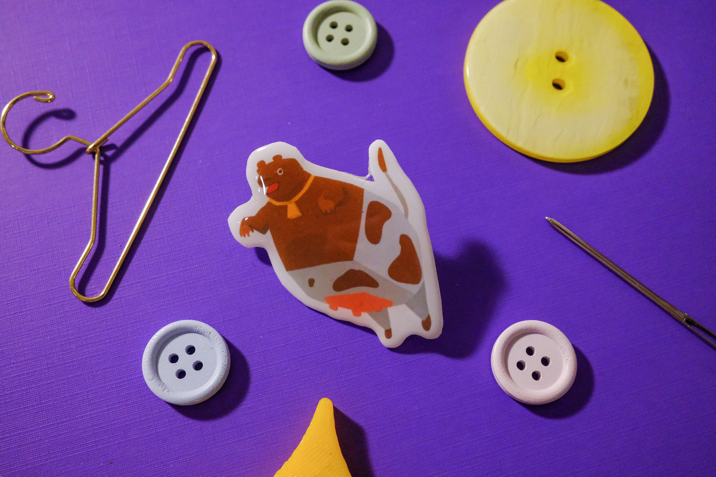 Katamari Handmade Pin Large