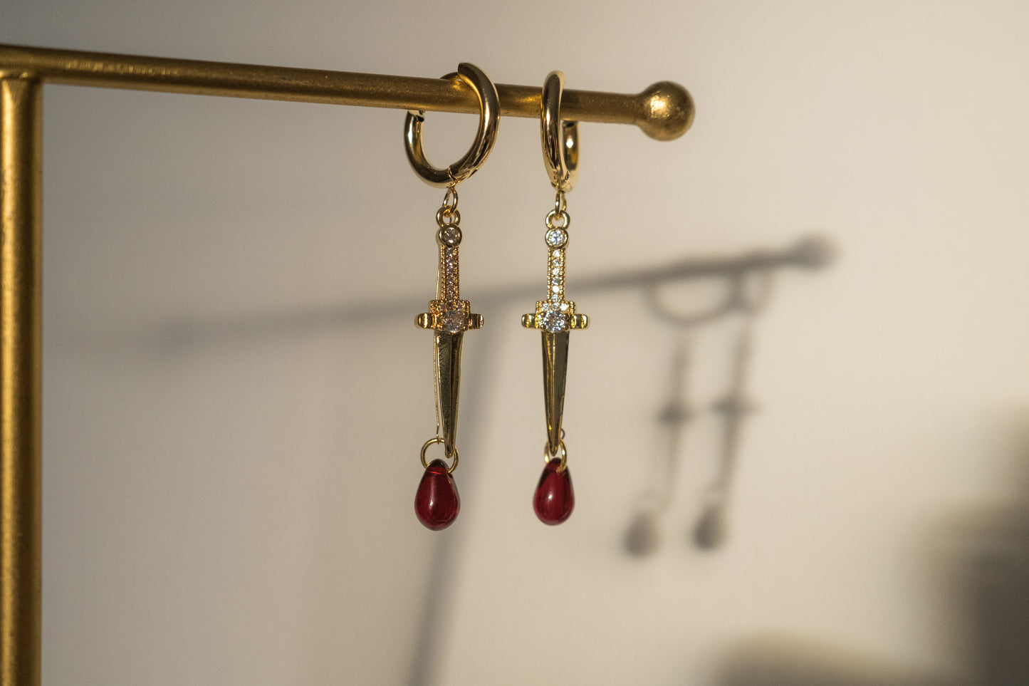 Sullied Dagger Earrings