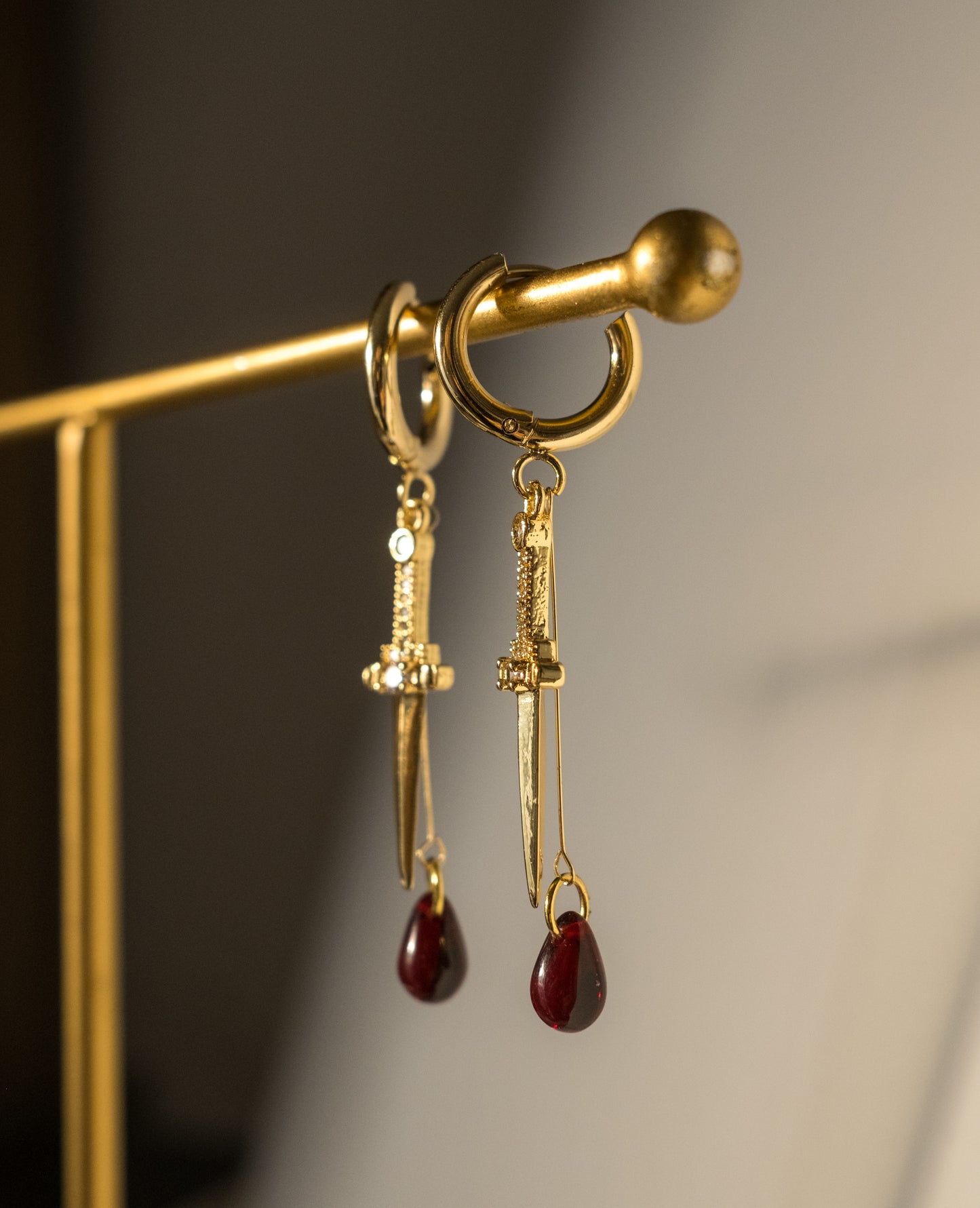 Sullied Dagger Earrings
