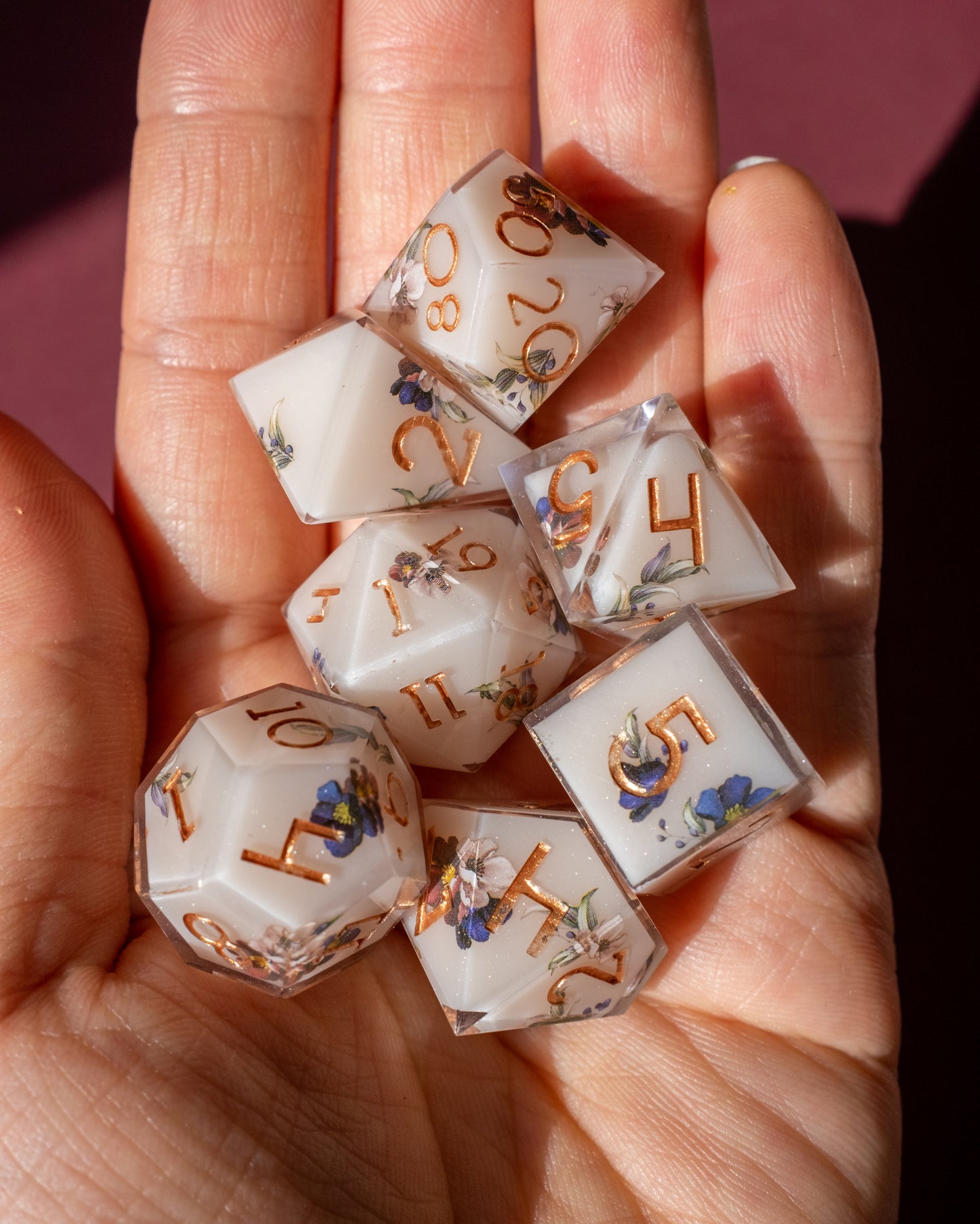 Faded Memories Polyhedral Dice Set