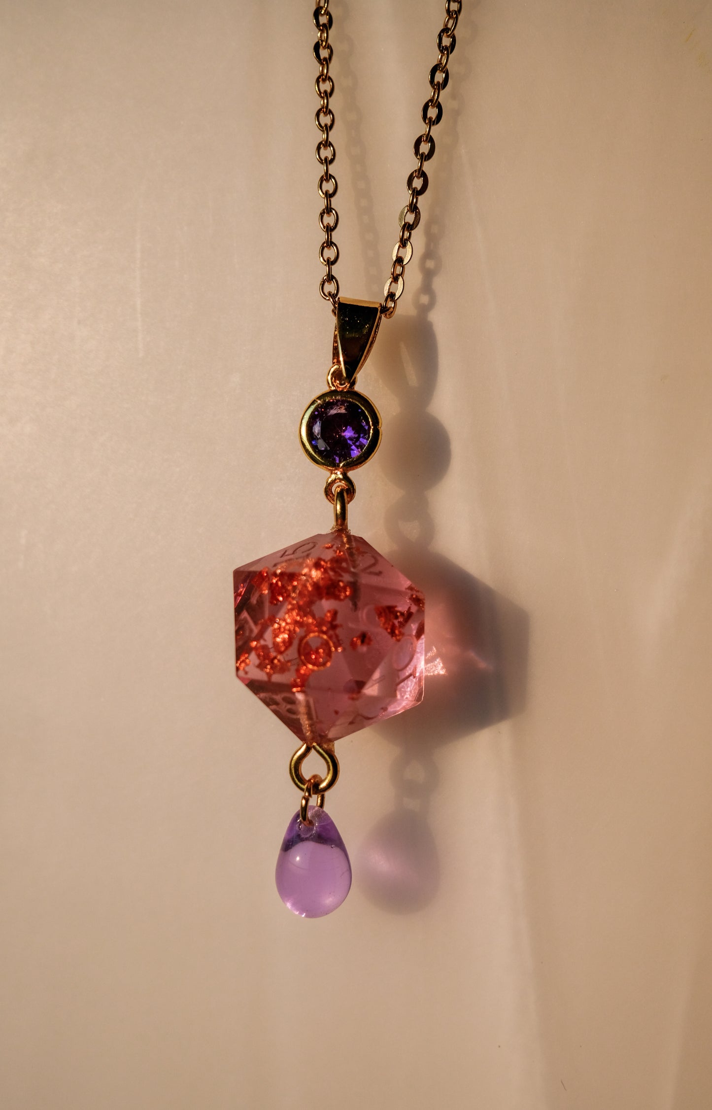 Pandora Drop Mini D20 Necklace