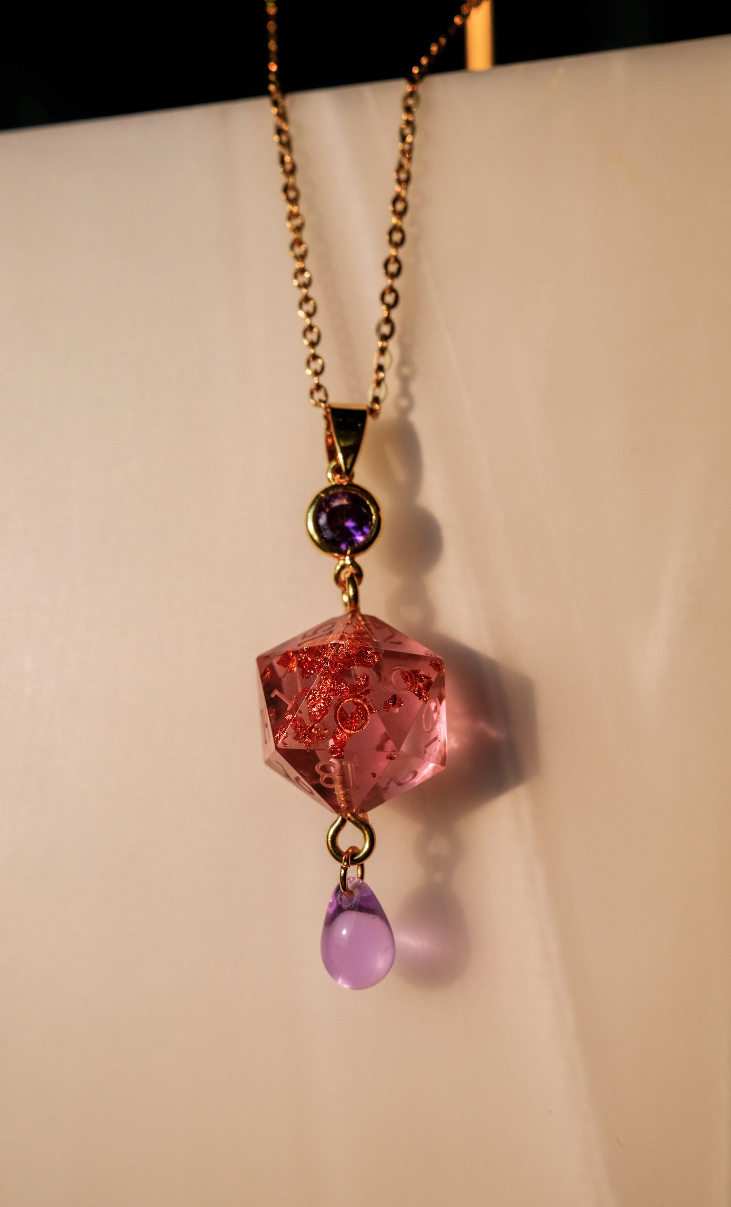 Pandora Drop Mini D20 Necklace