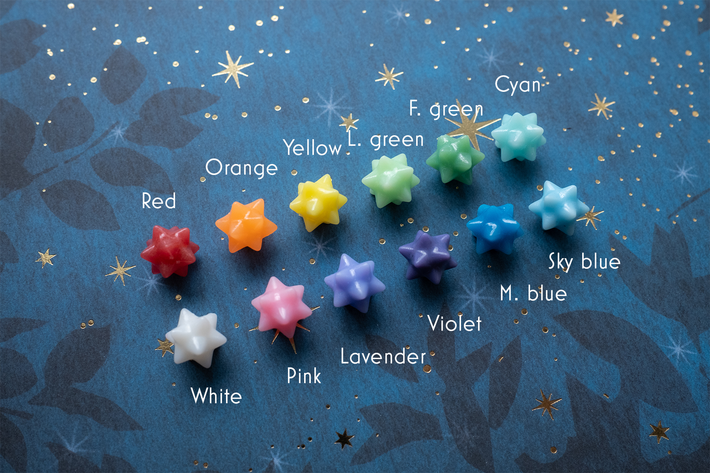 Star Piece Drop Earrings