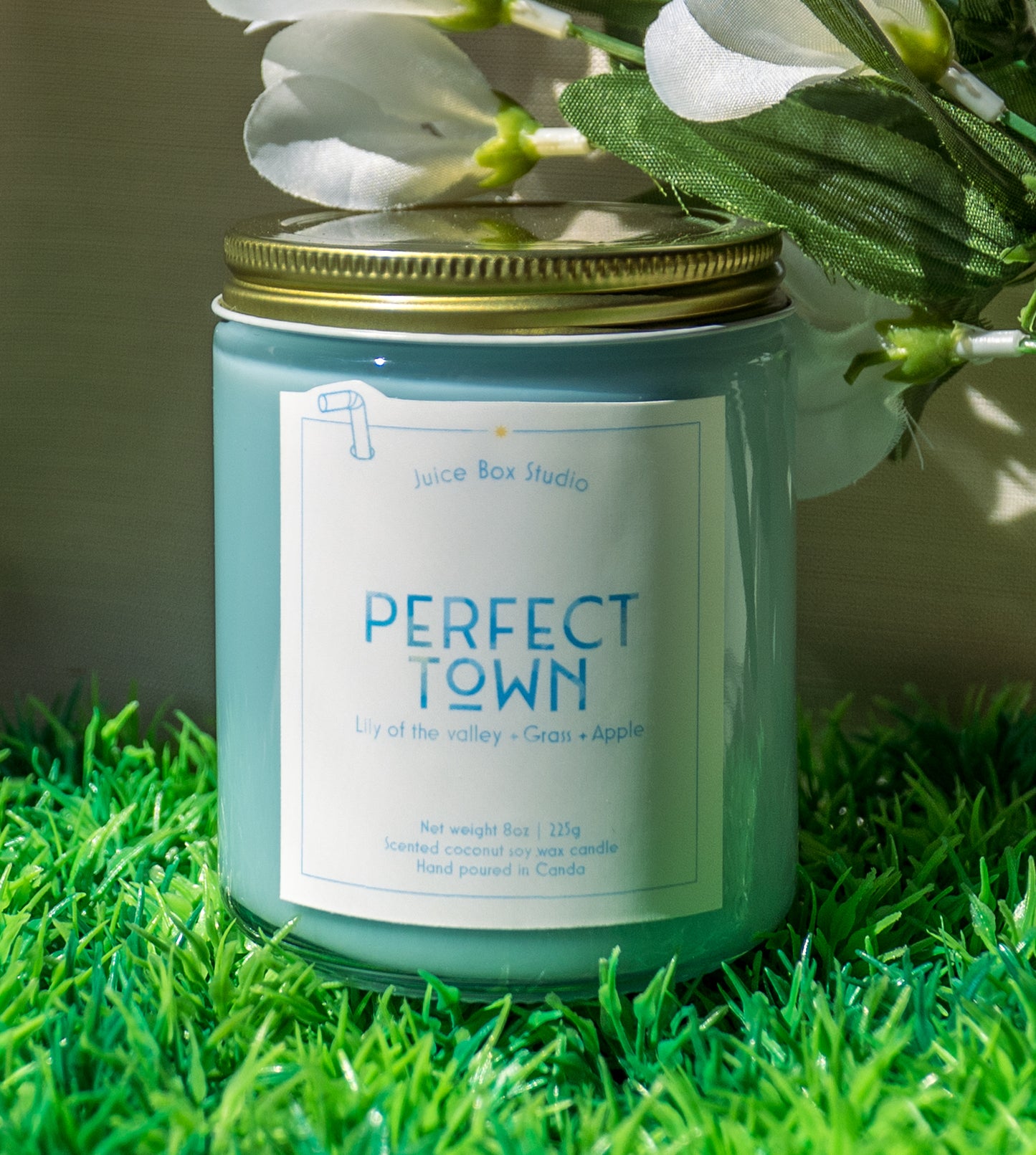 Perfect Town Scented Candle jar