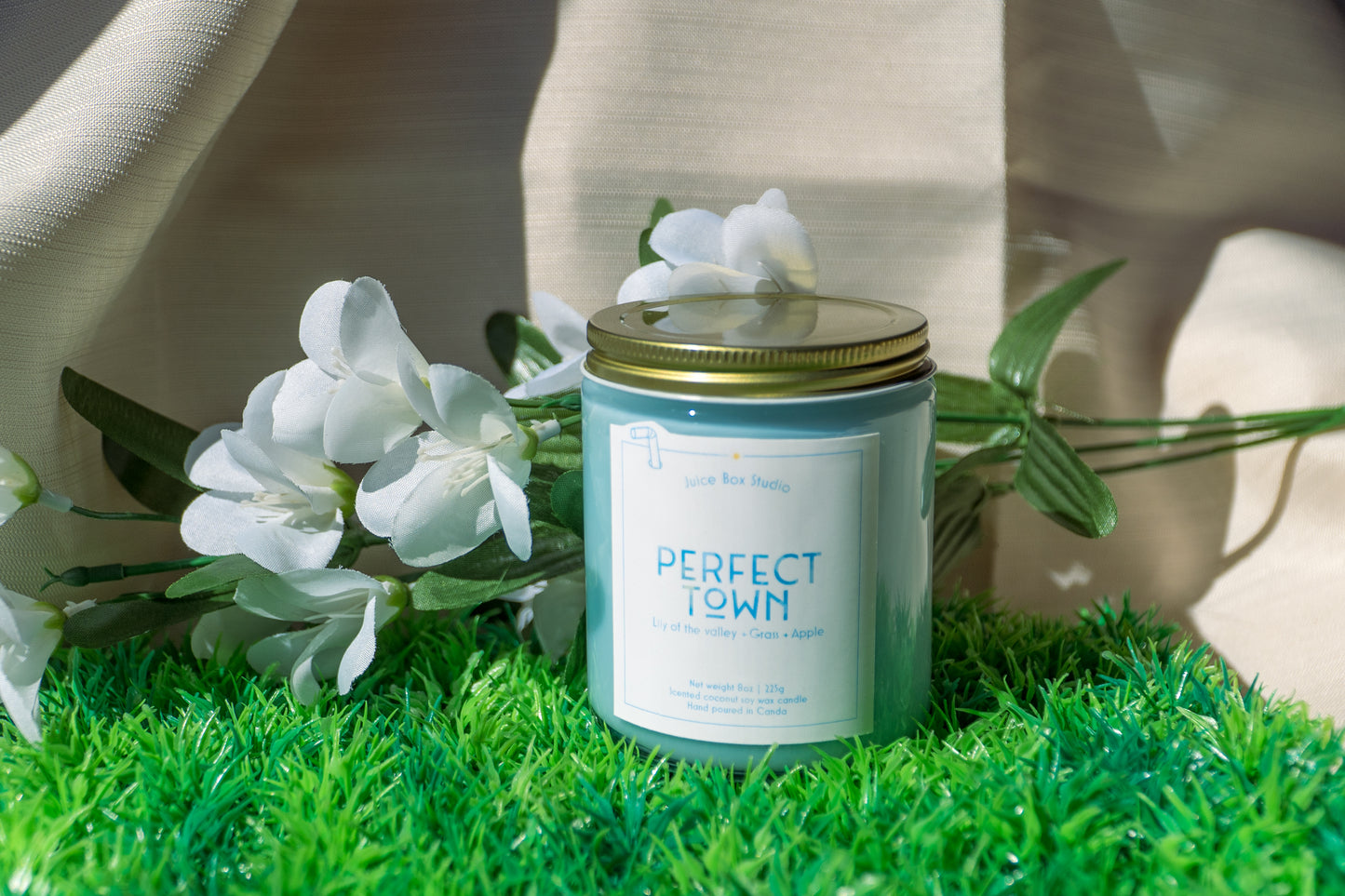 Perfect Town Scented Candle jar
