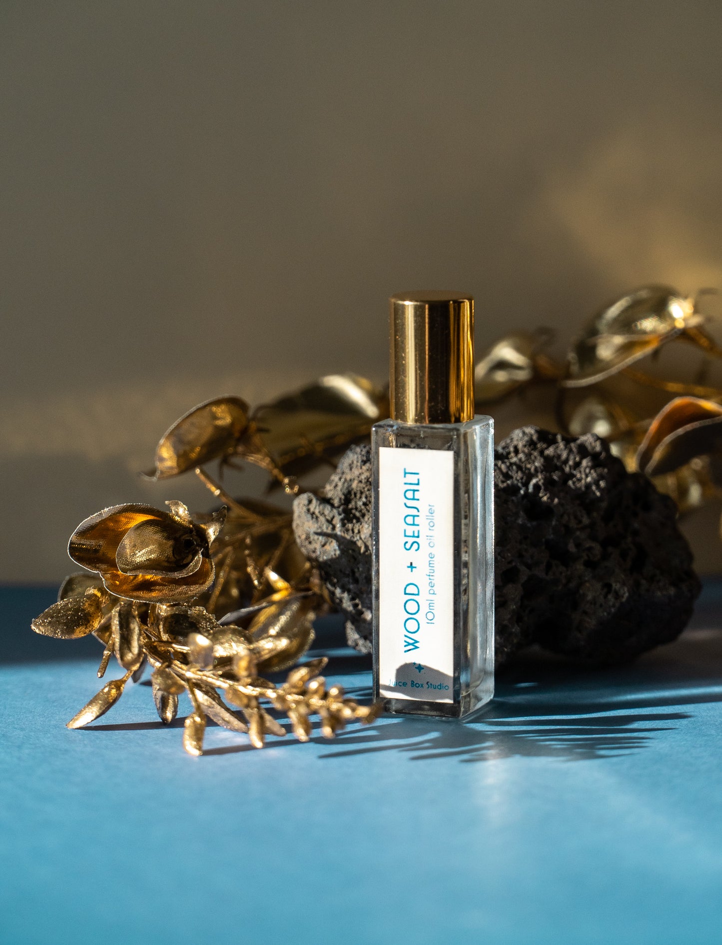 Wood and Seasalt Roller Ball Scented Oil