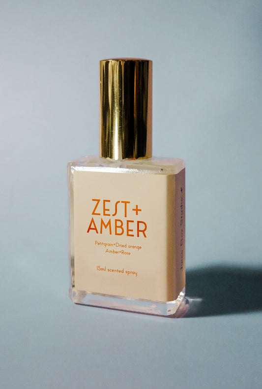 Zest and Amber Scented Spray 15ml