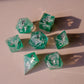 Butterfly Catcher Silver Polyhedral Dice Set