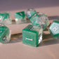 Butterfly Catcher Silver Polyhedral Dice Set