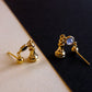 Pawn Chess Piece Stud Earrings