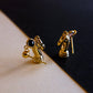 Knight Chess Piece Stud Earrings