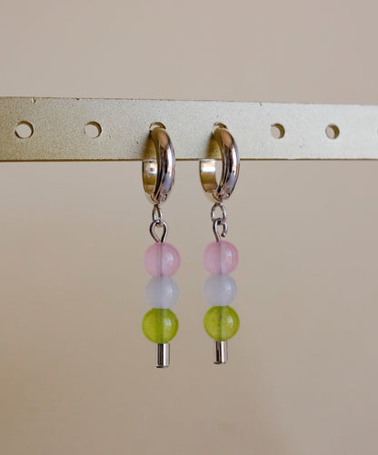 Dango Hoop Earrings
