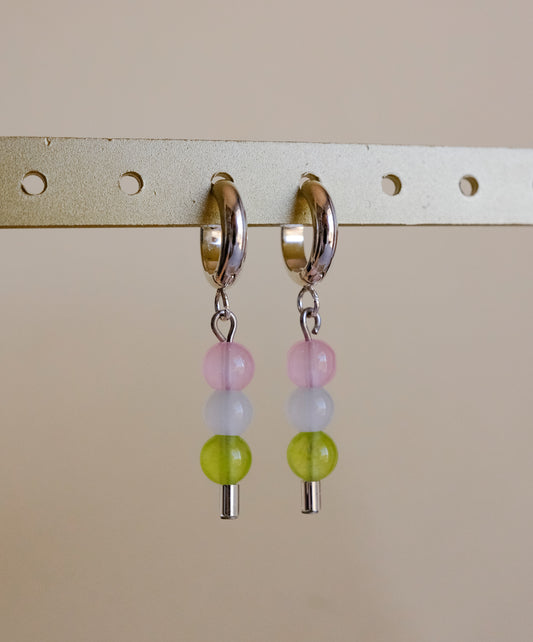 Dango Hoop Earrings