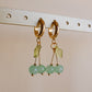 Cherry Hoop Earrings