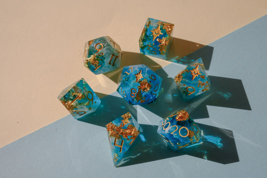Poseidon Polyhedral Dice Set