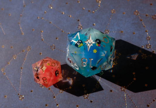 Blue Soot Sprite Mega D20