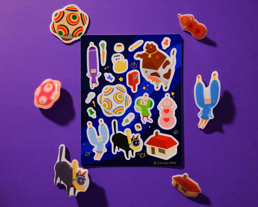 Katamari Sticker Sheet