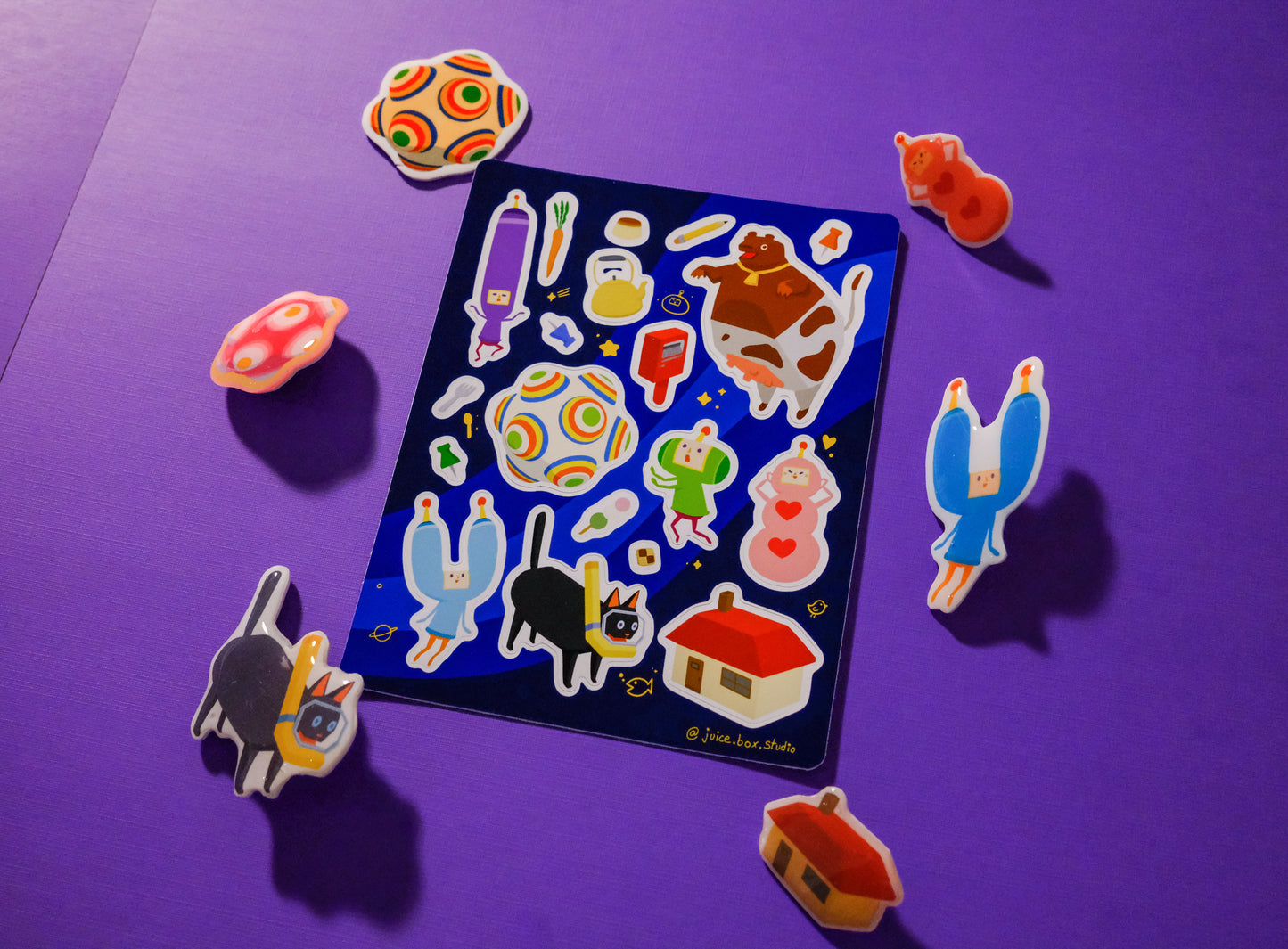 Katamari Sticker Sheet