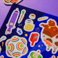 Katamari Sticker Sheet