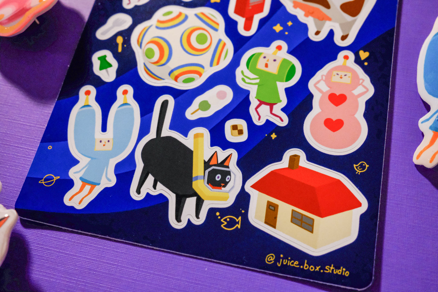 Katamari Sticker Sheet