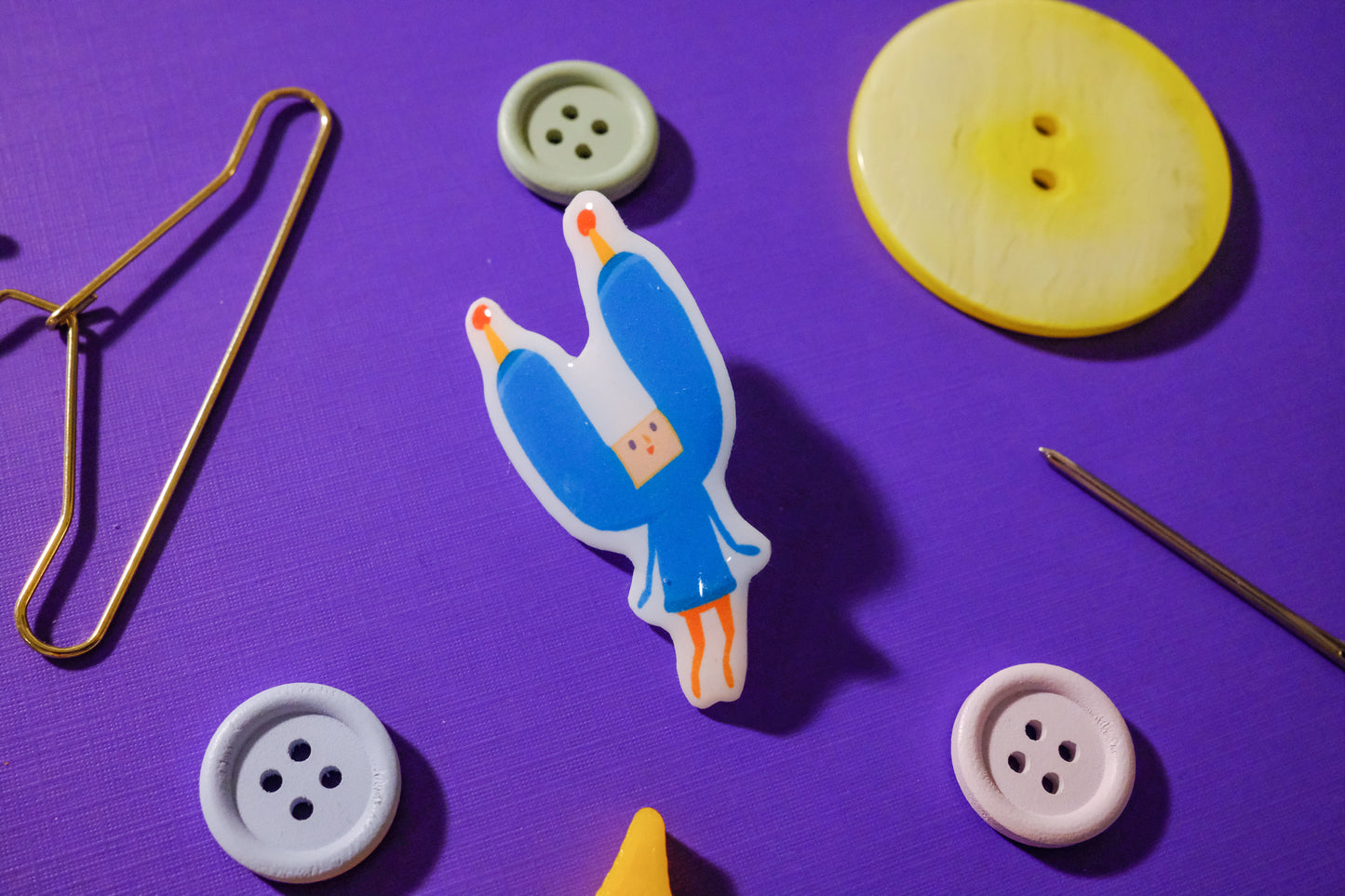Katamari Handmade Pin Small