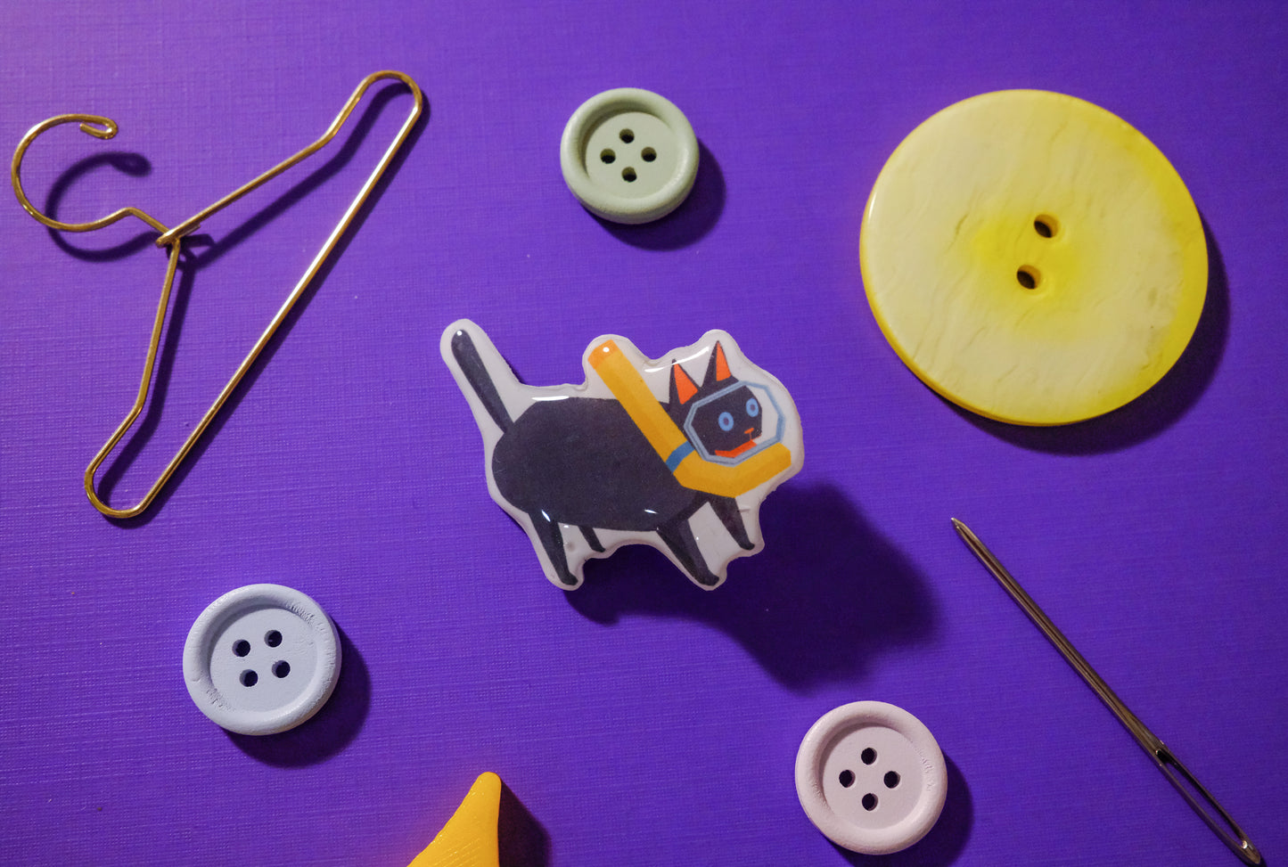 Katamari Handmade Pin Large