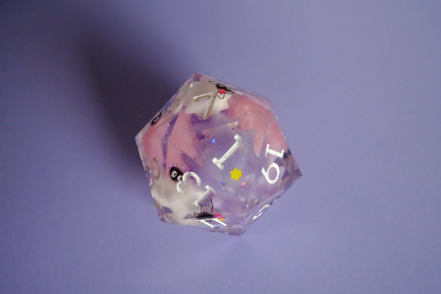 Pink Purple Soot Sprite Mega D20