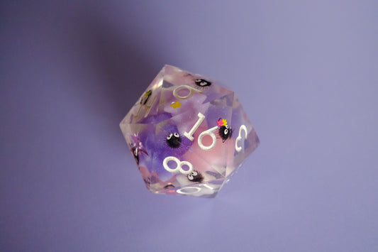 Pink Purple Soot Sprite Mega D20